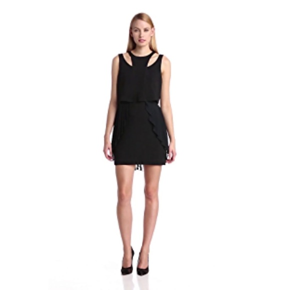 BCBGeneration Dresses & Skirts - BCBGENERATION Black Pleated Skirt Dress Medium